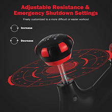 Load image into Gallery viewer, GYMAX Magnetic Exercise Bike, Indoor Stationary Cycling Bike, Noise-free Smooth Exercise Bike with LCD Monitor for Home Gym Cardio Workout (Black & Red)