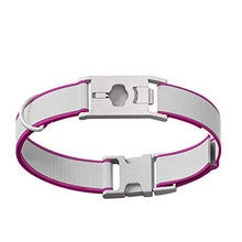 Load image into Gallery viewer, Whistle GO/GO Explore/Twist & Go Pet Collars/See Me Pink/Medium-Large