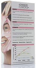 Load image into Gallery viewer, Advanced Clinicals Collagen + Hyaluronic Acid Anti-Aging Peel-Off Face Mask Hydrating, Tightening, Firming Vegan Peel Off Face Masks Smooth Wrinkles & Pores, Even Skin Tone (3.4oz)