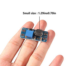 Load image into Gallery viewer, Dorhea MT3608 DC-DC Step Up Boost Power Converter 2A Module Adjustable Step Up Voltage Regulator Board Voltage 2-24V to 5V-28V Output Voltage Mico USB Compatible with Ardu ino (Pack of 10)