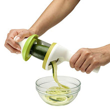 Load image into Gallery viewer, Chef'n Twist Handheld Spiralizer Vegetable Slicer, One Size, Green