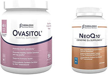 Load image into Gallery viewer, Ovasitol + NeoQ10 Bundle by Theralogix | Ovasitol Myo Inositol & D-Chiro Inositol Powder (90 Day Supply) | NeoQ10 Enhanced Absorption CoQ10 Supplement (90 Day Supply)