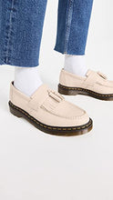 Load image into Gallery viewer, Dr. Martens Women's Adrian Loafers, Parchment Beige Virginia, Off White, Tan, 10 Medium US