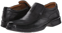 Load image into Gallery viewer, Clarks Men's Escalade Step Slip-on Loafer- Black Leather 9.5 D(M) US