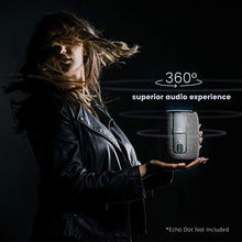 Load image into Gallery viewer, Echo Dot (2nd Generation) Speaker Dock | Portable, Premium 360 Sound, 10 Hours of Playtime, Rechargeable Battery | Amazon Alexa Accessories | Smart Home Audio | Charcoal (Echo Dot Not Included)