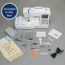 Load image into Gallery viewer, Brother SE600 Sewing and Embroidery Machine, 80 Designs, 103 Built-In Stitches, Computerized, 4" x 4" Hoop Area, 3.2" LCD Touchscreen Display, 7 Included Feet