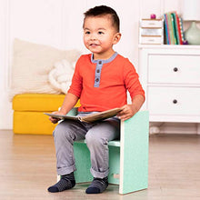 Load image into Gallery viewer, B. spaces – Kids’ Step Stool & Chair – 3-in-1 Step Stool for Bedroom, mint (BX1628Z)