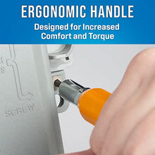Load image into Gallery viewer, Jonard Tools M-216C/EX, Impact Resistant Hex Can Wrench with 7/16" and 3/8" Hex Sockets and Ergonomic Handle, 1" Diameter Handle, 7" Length, Hex Outer Socket