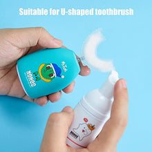 Load image into Gallery viewer, NOHOO Kids Foam Toothpaste with Fruit Flavor,Fluoride Free Natural Formul, Foam Toothpaste for Electric Toothbrush,Suitable for Toddler's Oral Cleaning and Cavity Prevention