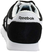 Load image into Gallery viewer, Reebok Men's Classic Nylon Sneaker, Black/White, 10.5