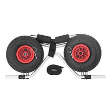 Load image into Gallery viewer, Kayak Trolley Cart with Airless Tires - 140LB Capacity for Transporting Kayak, Paddleboard, SUP, Canoe – Aluminum Frame by RAD Sportz (White)