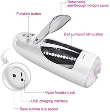 Load image into Gallery viewer, Flesh Lîghtsex Tõy, Automatic Silicone Piston Pùssy Deluxe Tõy for Man for Šex, Male M-âsterbrâtors Tõy Realistic Sùction Hands Free Pǒcket Pùssyfoot for Men Muscles Enlargement Relax Massage Tool