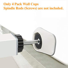 Load image into Gallery viewer, Vmaisi Baby Gate Wall Cup Protector Make Pressure Mounted Safety Gates More Stable - Wall Damage-Free - Fit for Doorway, Door Frame, Baseboard - Work on Dog & Pet Gates