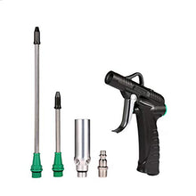Load image into Gallery viewer, Valianto Air Blow Gun with 4.8”,8.5” Extended Nozzle and Large Flow Vacuum Nozzle, High Flow Air Nozzle Blower Gun kit for Compressor, Clean Handy Tool,Industrial Air Blow Gun,Quick Connect