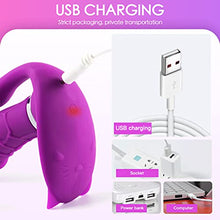 Load image into Gallery viewer, Ɍemoŧe Controł Vḭƀrąting Panŧies With Hęaŧing VibrąratoɌįng Sęx Ꞡ Ȿpot Vḭƀ'rator Dḭ'łƌơ Pantięs Pąƞties Butterflɏ Ⱨeating Controllęr Stimulatiơr ⱴagɨƞa