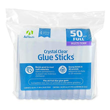 Load image into Gallery viewer, AdTech W220-14ZIP50-CASE Hot Glue Sticks, case pack, Clear, 6 Pack
