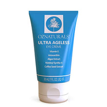 Load image into Gallery viewer, OZNaturals Anti Aging Eye Cream: Ultra Ageless Eye Creme for Men & Women - Under Eye Cream Treatment for Bags, Wrinkles, Crows Feet, Dark Circles, and Puffiness - Day and Night Wrinkle Cream - 1 Fl Oz