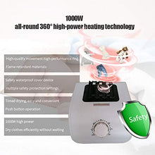 Load image into Gallery viewer, Clothes Dryer 1000W Portable Drying Rack 1.5 Meters Double layer Small Electric Wardrobe Home Apartments Travel RV Dryer Combo