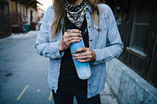 Load image into Gallery viewer, Polar Bottle Sport Insulated Water Bottle - BPA-Free, Sport & Bike Squeeze Bottle with Handle (Contender - Charcoal & Silver, 24 oz)