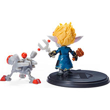 Load image into Gallery viewer, League of Legends, Dual Cities Pack w/ Exclusive Jinx, Heimerdinger, Vi, Caitlyn, and Ekko, 4-Inch Collectible Figures, Accessories, Ages 12 and Up