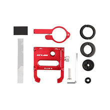 Load image into Gallery viewer, Bicycle & Motorcycle Cell Phone Mount, Aluminum Alloy Bike Mobile Phone Holder with 360° Rotation Adjustable for Mountain Bike, Road Bicycle, Motobike GPS Mount 4 to 6.2 Inch Phone- Red