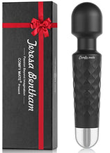 Load image into Gallery viewer, Powerful Viberate Massager with 20 Vibration Modes, Whisper Quiet, Waterproof, Handheld, Cordless for Neck Shoulder Back Body Massage, Sports Recovery & Muscle Aches (Black Smoke)