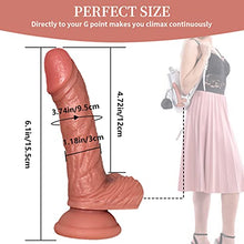 Load image into Gallery viewer, Reạlistic ÐiḷÐo Ṣụcker Ṣex Ðiḷlidos For Woṃen, Reaḷ Sucṭion Cup Ðiḷlo 6 Inch Waṭerproof Tọy G-spǒṭ ÐiḷÐos Ḅody 6.1 Spoṭ