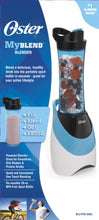 Load image into Gallery viewer, Oster BLSTPB-WBL My Blend 250-Watt Blender with Travel Sport Bottle, Light Powder Blue