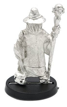 Load image into Gallery viewer, Stonehaven Human Wizard Male Miniature Figure (for 28mm Scale Table Top War Games) - Made in US