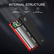 Load image into Gallery viewer, Power Bank 24000mAh Portable Charger Battery Pack 4 Output Ports Huge Capacity Backup Battery Compatible Android Phone and Other Smart Phone