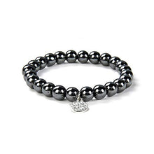 Load image into Gallery viewer, Black Onyx Bracelet | Handmade Gemstone Chakra Charged Crystal Bracelet for Natural Healing| Stretchy Yoga Beaded Jewelry for Men Women Unisex by Crystal Agate