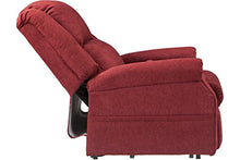 Load image into Gallery viewer, NM-101 Windermere Mega Motion Ultimate Power Lift Recliner Infinite Position Lay Flat and Zero Gravity Recliner. Duo Motors. Control Foot Rest & Back Separately. Ext Length. 77"(Burgungy)