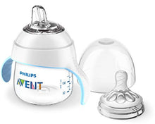 Load image into Gallery viewer, Philips Avent Natural Trainer Sippy Cup with Fast Flow Nipple and Soft Spout, 5oz, 1pk