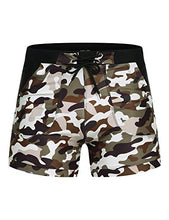 Load image into Gallery viewer, COOFANDY Men's Swimsuit Camo Quick Dry Mens Swimming Shorts Trunks with Pockets