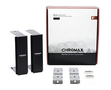 Load image into Gallery viewer, Noctua NH-D15 CPU Cooler with NA-HC4 chromax.Black Heatsink Covers