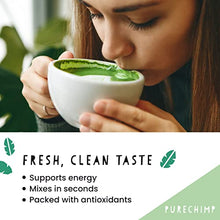 Load image into Gallery viewer, PureChimp Matcha Green Tea Powder - 1.75 Ounces (50g) of Ceremonial Grade Japanese Matcha for Baking, Lattes and Smoothies - Regular