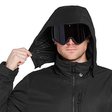 Load image into Gallery viewer, Volcom Men's Deadly Stones Snow Jacket, Black S2, Large