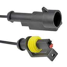 Load image into Gallery viewer, WMYCONGCONG 10 Kits 1 Pin 2 Pin Way Car Waterproof Electrical Connector Plug with 20AWG Wire Auto Motorcycle Truck Plug Socket Kit and Other Wire Connections Male and Female Automobile Connector