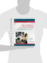 Load image into Gallery viewer, Reading for Understanding: How Reading Apprenticeship Improves Disciplinary Learning in Secondary and College Classrooms