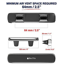 Load image into Gallery viewer, Bestrix Magnetic Phone Car Holder Air Vent | Super Strong Magnet Car Cell Phone Mount - Luxury Design Fits All Smartphones - iPhone 11/11 Pro/Xs/XS Max / 8/7 / 6, Google Pixel, Samsung Galaxy & More