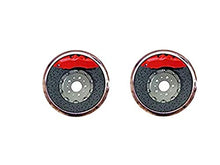 Load image into Gallery viewer, Death Devil Art Picture Cuff Links,Brake Disc Cufflinks, tie Clips, Brake pad Cufflinks, car Fans Gifts, Wedding Jewelry, Automotive Engineers Gifts, Groom Gifts, Men's Gifts,Gift of Love