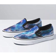 Load image into Gallery viewer, Vans Slip-On Galaxy & White Skate Shoes Unisex (Mens 6)