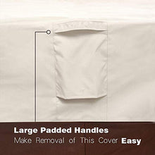 Load image into Gallery viewer, Vailge Patio Chair Covers, Lounge Deep Seat Cover, Heavy Duty and Waterproof Outdoor Lawn Patio Furniture Covers (2 Pack - Large, Beige & Brown)