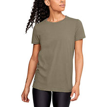 Load image into Gallery viewer, Under Armour Women's Tac Cotton T-Shirt , Federal Tan (499)/Federal Tan , X-Large