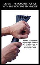 Load image into Gallery viewer, Premium Ice Scraper Set (2 Pack) Heavy-duty Frost and Snow Removal for Car Windshield and Window