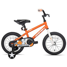 Load image into Gallery viewer, JOYSTAR 14 Inch Kids Bike with Training Wheels for 3 4 5 Years Old Boys, Toddler Bicycle for Early Rider, Child Pedal Bike, Orange