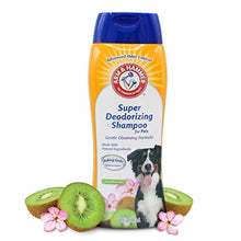 Load image into Gallery viewer, Arm & Hammer Super Deodorizing Shampoo For Dogs - Odor Eliminating Dog Shampoo For Smelly Dogs & Puppies With Arm & Hammer Baking Soda -- Kiwi Blossom Scent, 20 Fl Oz