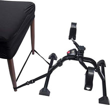 Load image into Gallery viewer, Vaunn Medical Folding Pedal Exerciser with Electronic Display for Legs and Arms Workout (Fully Assembled Exercise Peddler, no Tools Required)