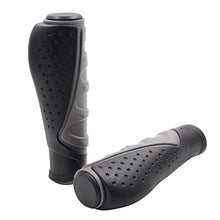 Load image into Gallery viewer, TRELC Antislip Bicycle Handlebars Grips Protector For Bicycle/ Mountain Bike/ Road Bike/ Folding Bike (Black+Grey)