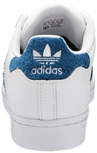 Load image into Gallery viewer, adidas Originals Men's Superstar Sneaker, White/Gold Metallic, 10.5